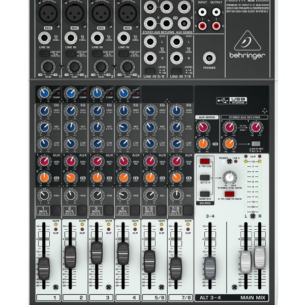 MEZCLADORA BEHRINGER 1204USB