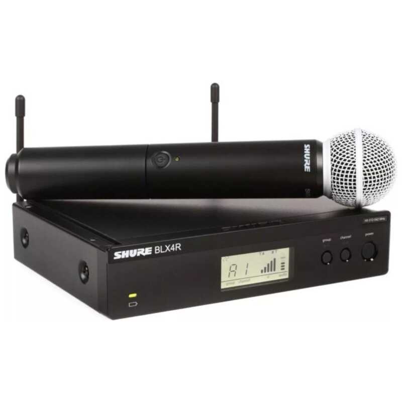 MICROFONO SHURE BLX24R/SM58K12