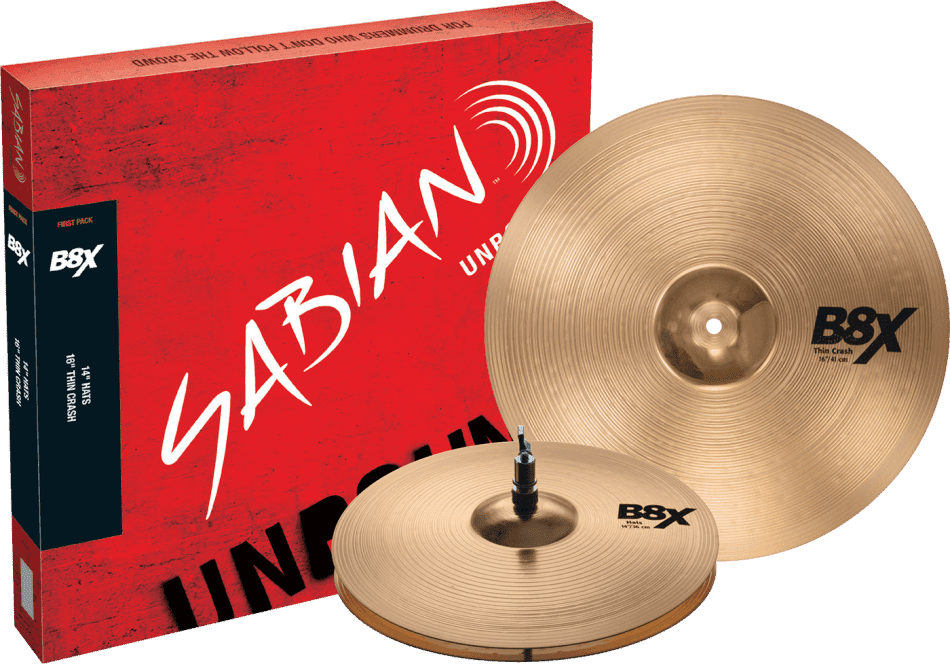 PLATILLOS SABIAN B8X 14"/16" HH PACK 45011X