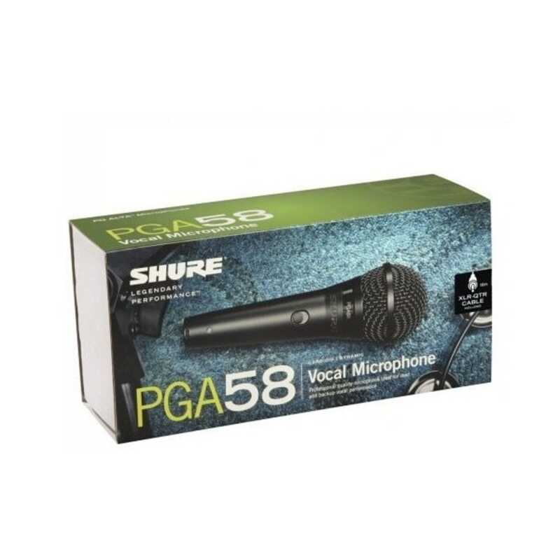 MICROFONO BOBINA MOVIL SHURE PGA58XLR