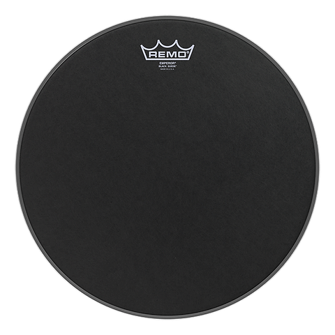 PARCHE REMO BLACK SUEDE EMPEROR 12" BE0812ES 3102416