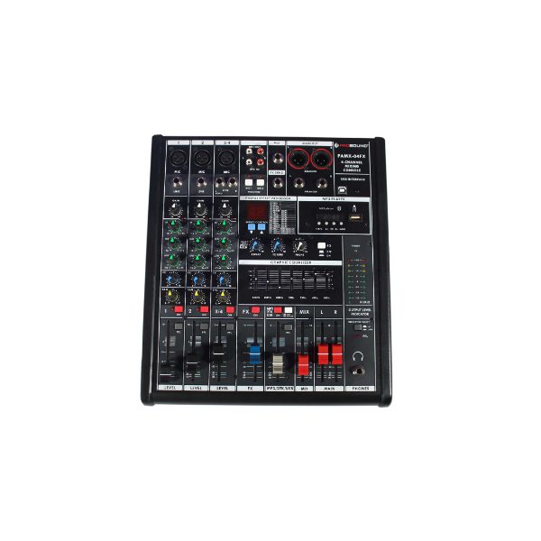 MEZCLADORA PROSOUND MOD.PAMX-04FX