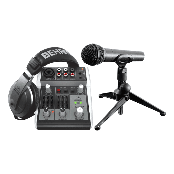SISTEMA BEHRINGER PODCASTUDIO 2USB