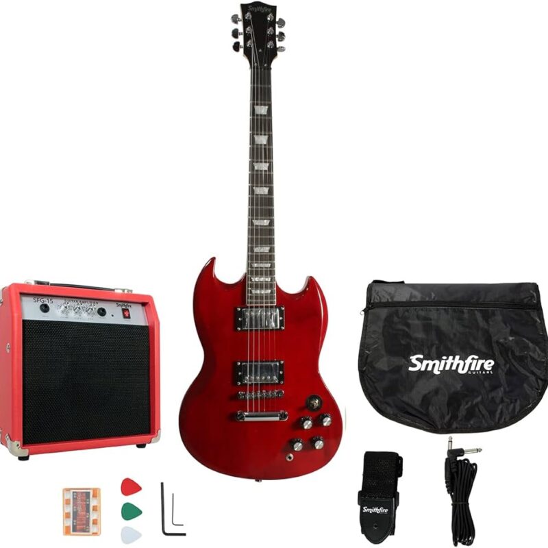 GUITARRA SMITHFIRE ELECTRICA SG310PAKWRD