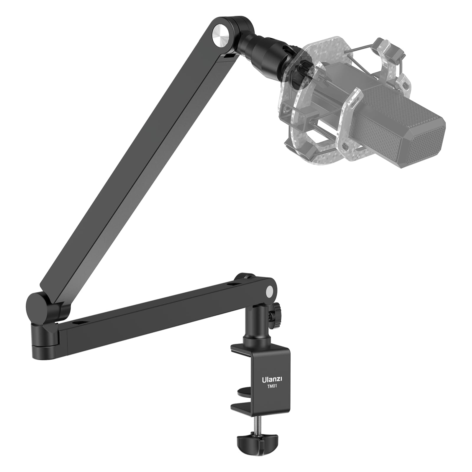 TM01 SOPORTE METALICO PARA MICROFONO CON TORNILLO AJUSTADOR
