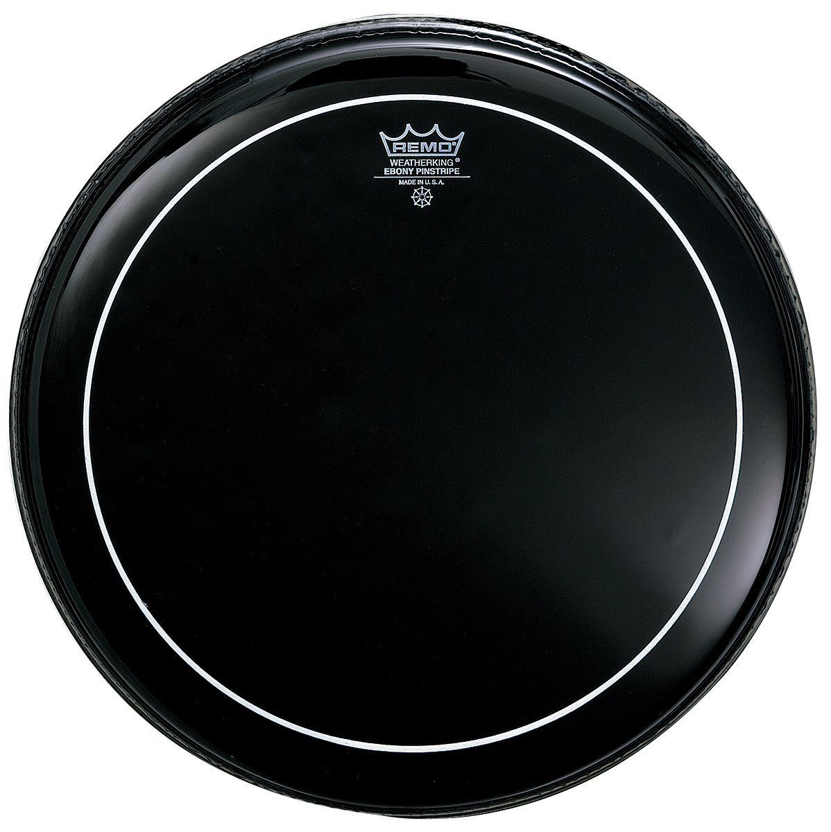 PARCHE REMO EBONY PINSTRIPE 13" HIDRAULICO NEGRO ES0613PS