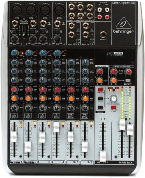 MEZCLADORA BEHRINGER MODELO Q1204USB