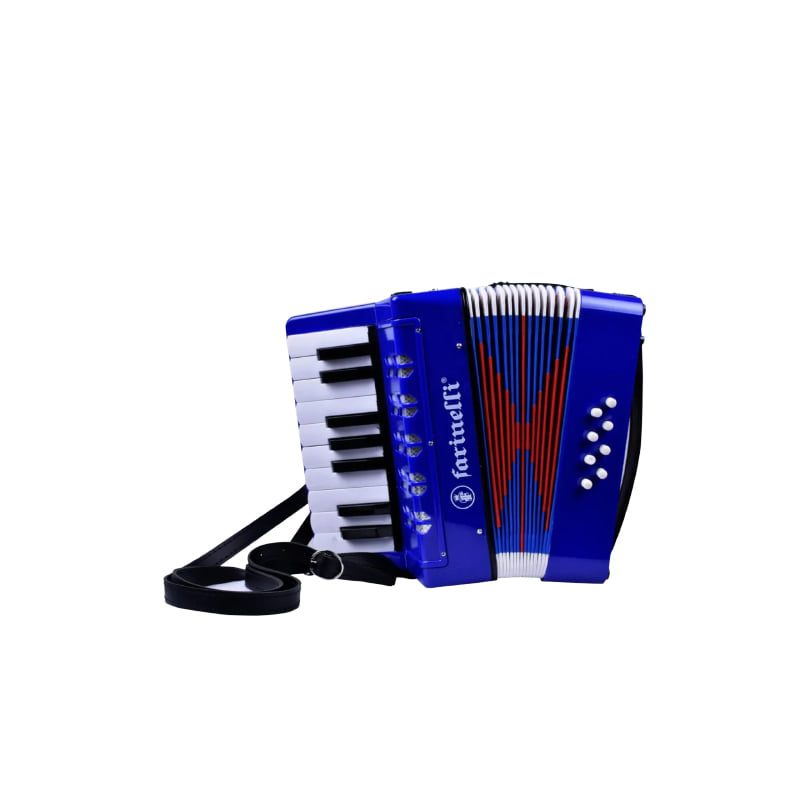 ACORDEON INFANTIL DE TECLAS AZUL 17K8BS ACJRFAZN