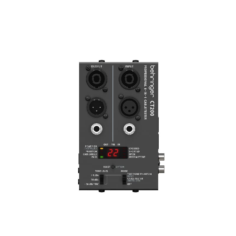 PROBADOR DE CABLES BEHRINGER CT200