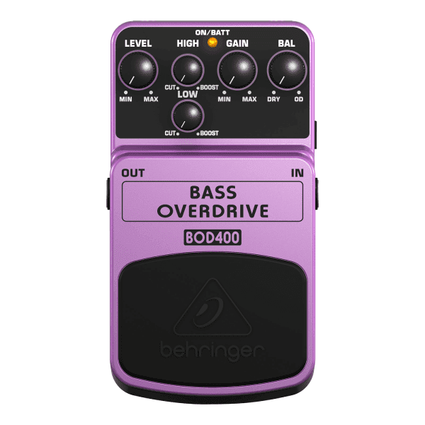 PEDAL BEHRINGER OVERDRIVE BOD400