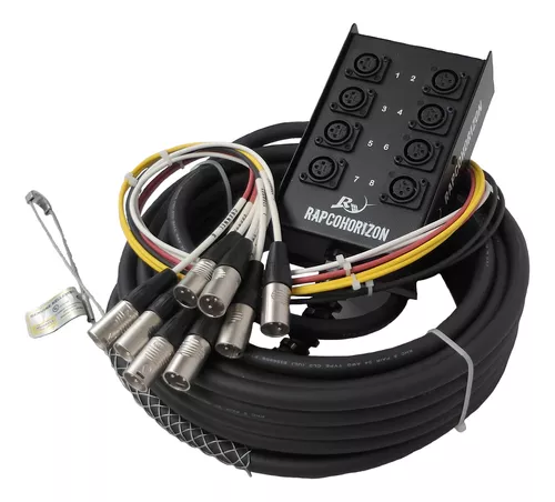 SUBSNAKE 8CH 50FT CONECTORES REAN 50SBR8
