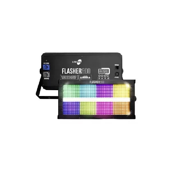 ESTROBO DE LEDS RGBW FLASHER200