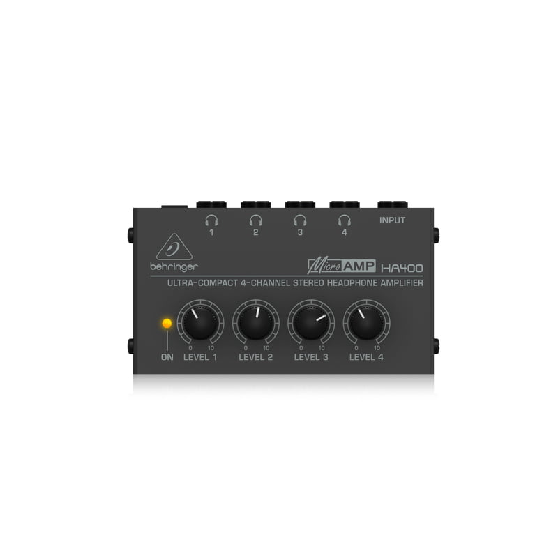 AMPLIFICADOR BEHRINGER P/AUDIF. HA400