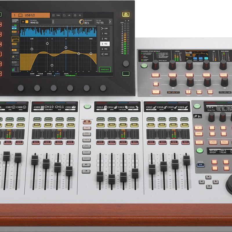 MEZCLADORA BEHRINGER MOD. WING