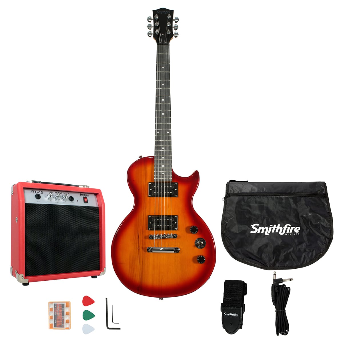 GUITARRA SMITHFIRE ELECTRICA LP100PAKCSU