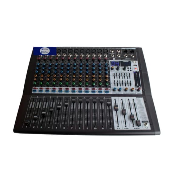 MEZCLADORA DE AUDIO HARDEN 12 CANALES KMXP12