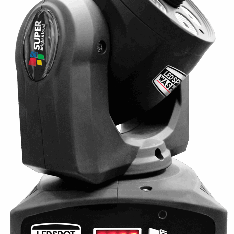 CABEZA MOVIL SPOT Y WASH 60W CASE DE 4 LEDSPOTWASH60