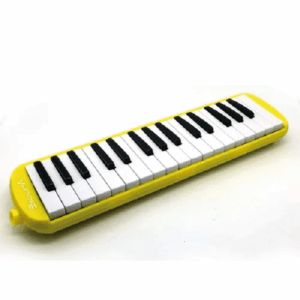 Melódica Escaleta M3201, 32 Teclas Escolar, Color Amarillo