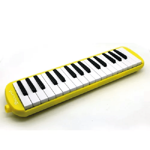 Melódica Escaleta M3201, 32 Teclas Escolar, Color Amarillo
