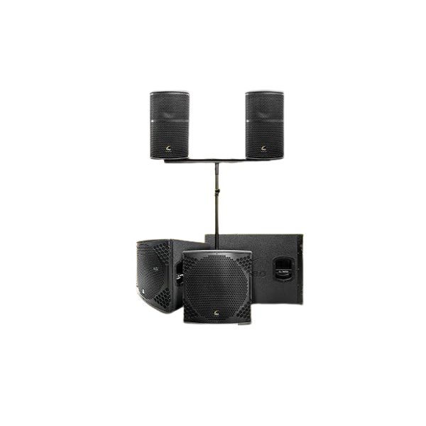 SUBWOOFER ACTIVO 18"+2 SATELITES 10" 2000W RMS MATCH2.1