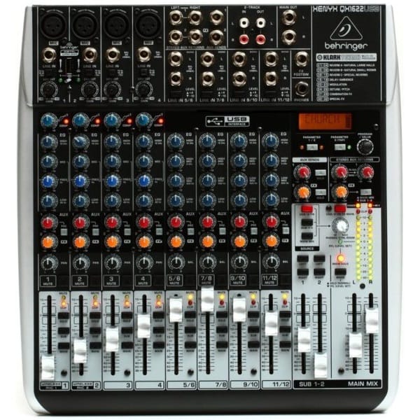 MEZCLADORA BEHRINGER MODELO QX1622USB