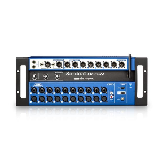 MEZCLADORA DIGITAL DE 24 CANALES USB MULTITRACK RECORDER WITH WIRELESS CONTROL UI24R