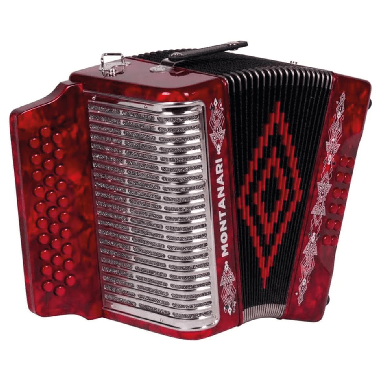 Acordeón Mont MG(G) 31 Botones 12BAS Red EAD Montanari
