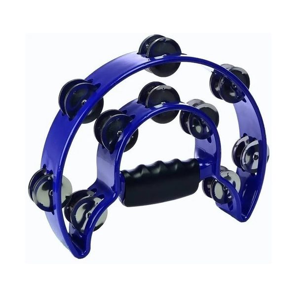 PANDERO MEDIA LUNA DOBLE AZUL ALICE ATB002/BL