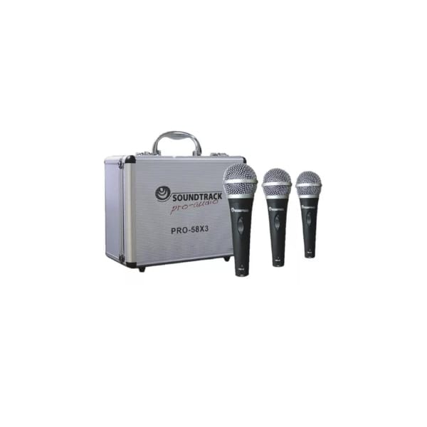 MICROFONO PARA VOCALISTA EN ESTUCHE PRO58X3