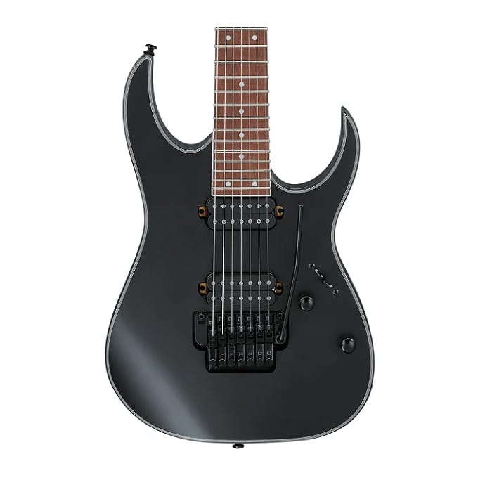 GUITARRA ELECTRICA IBANEZ NEGRO MATE RG7320EXBKF
