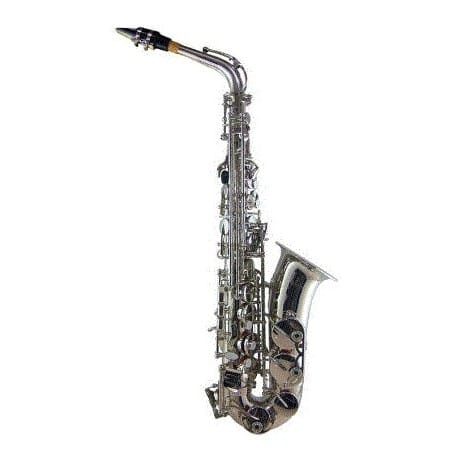 SAXOFON ALTO NIQUELADO SILVERTONE SLSX010