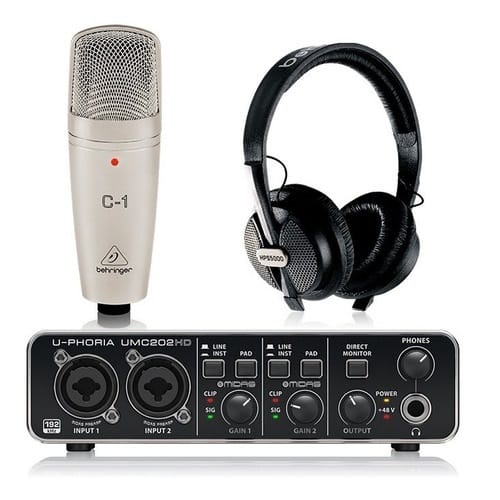 SISTEMA BEHRINGER GRABACION UPHORIA STU