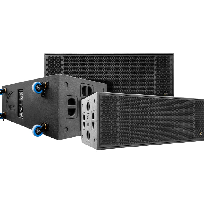 BAFLE ACTIVO SUB GRAVE 2X18" 3000W MSUB28A