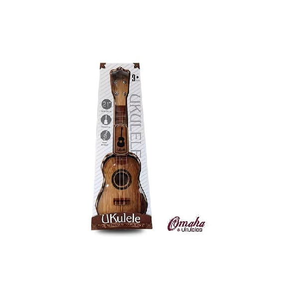 UKULELE DE PLASTICO MADERA UK180-2
