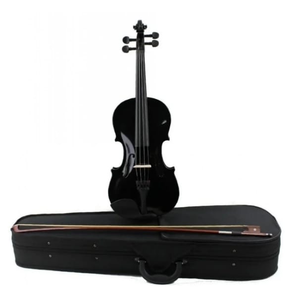 VIOLIN LAMINADO ESTUDIANTE 4/4 NEGRO AMADEUS CELLINI AMVL001BK
