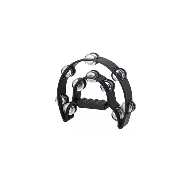 PANDERO MEDIA LUNA DOBLE NEGRO ALICE ATB002/BK
