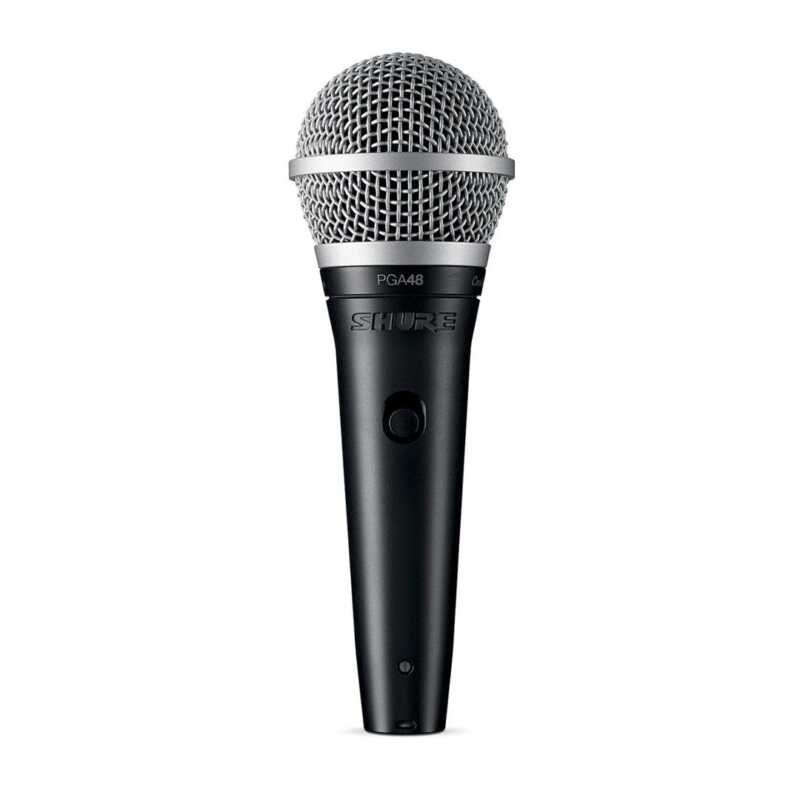MICROFONO BOBINA MOVIL SHURE PGA48QTR