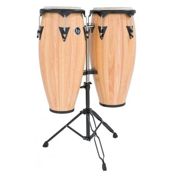 CONGAS LP CITY 11 PULG 12 PULG MADERA VINO C/ATRIL LP647NYAW 3220445