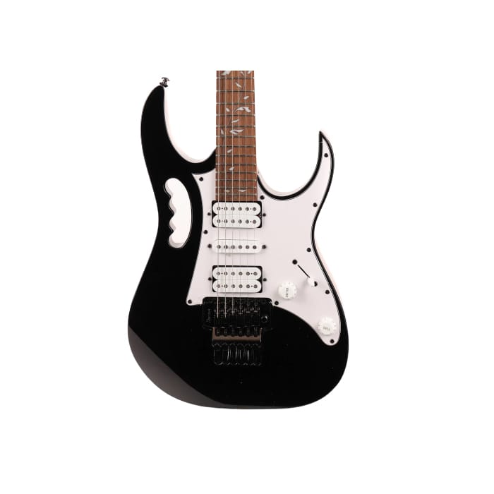 GUITARRA ELECTRICA IBANEZ NEGRA JEMJRBK
