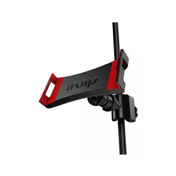 SOPORTE UNIVERSAL PARA IPAD Y TABLETAS EN CUALQUIER BASE O PIE DE MICROFONO IKLIP3