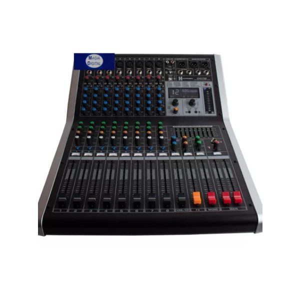 MEZCLADORA DE AUDIO HARDEN 8 CANALES KMXTS8