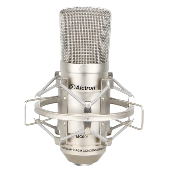 MICROFONO PROF.D/CONDENSADOR C/CONECTOR XLR RANGO DE FREC. 20HZ-20KHZ MC001