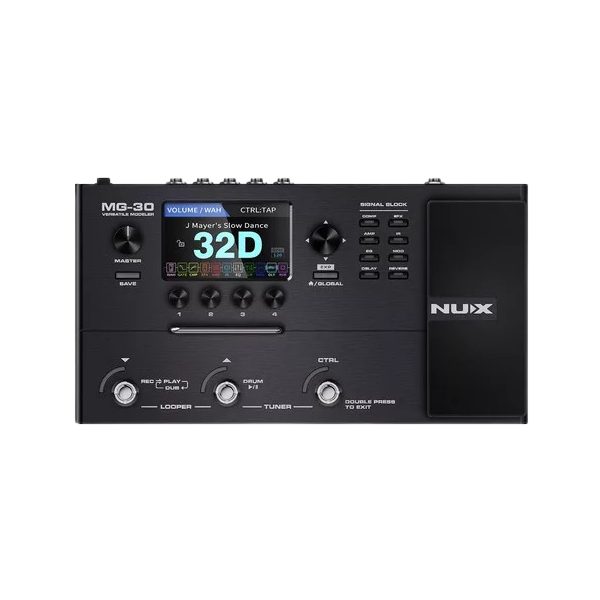 PROCESADOR NUX P/GUITARRA MOD.MG30
