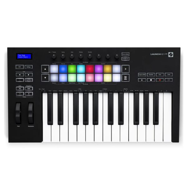 CONTROLADOR LAUNCHKEY 25MK3 NOVLKE25MK