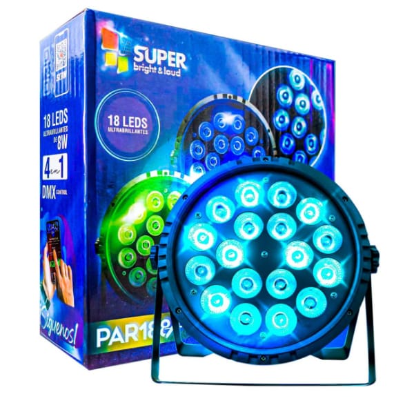 PAR 18 LEDS 18W RGBA PAR188A