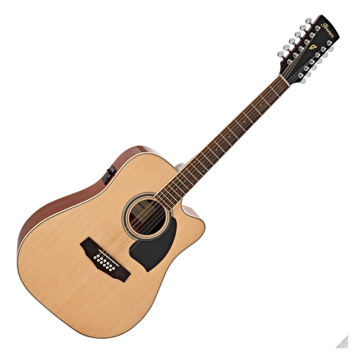 GUITARRA ELECTROACUSTICA IBANEZ DE 12 CUERDAS NATURAL PF1512ECENT 8213226