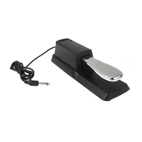PEDAL DE SUSTAIN P/TECLADO CROMADO CHERUB TB005