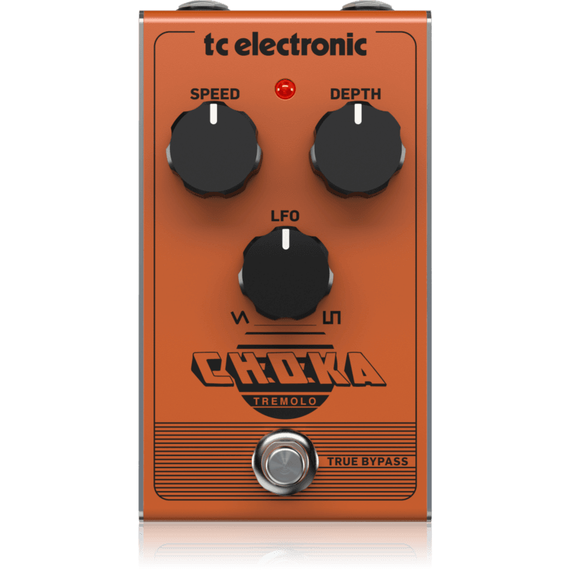 PEDAL T.C PARA GUITARRA CHOKA TREMOLO