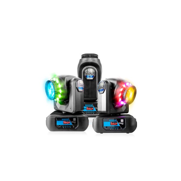 TITAN BEAM CABEZA BEAM LED BLANCO 80W 5050 RGB 3EN 1 MALETA C/2PZAS