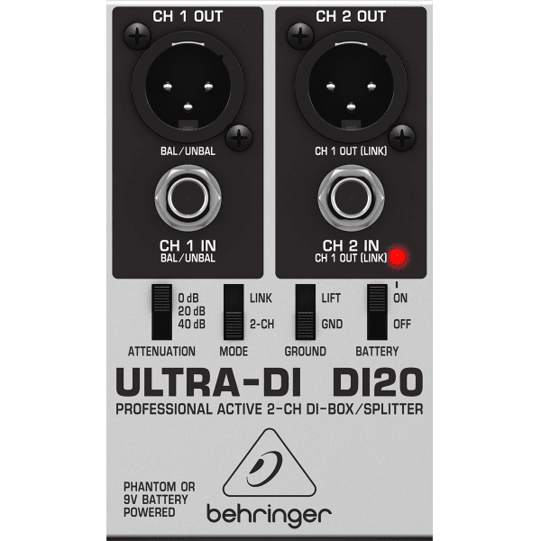 CAJA DIRECTA BEHRINGER MODELO DI20